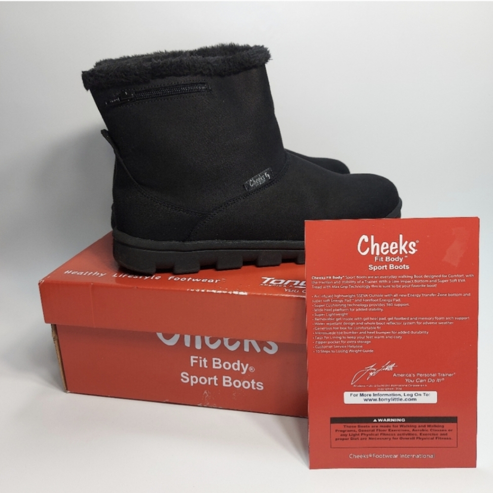 TONY LITTLE | cheeks fit body sport boots